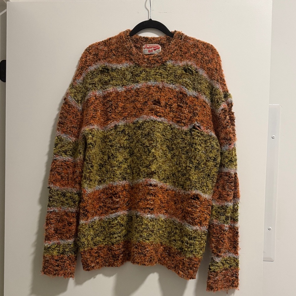 Yellow and orange oversized ruman sweater